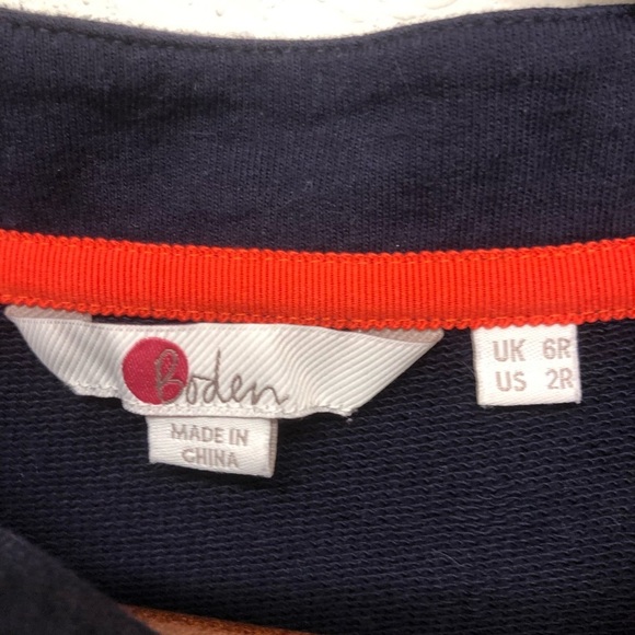 Boden Sweatshirt Dress - Picture 3 of 13